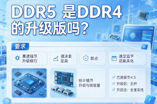 DDR5是DDR4的升级版吗？