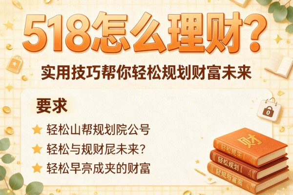 518怎么理财？实用技巧帮你轻松规划财富未来