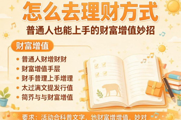 怎么去理财方式：普通人也能上手的财富增值妙招
