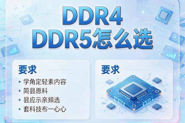 DDR4和DDR5怎么选？