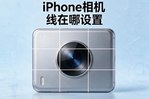 iPhone相机九宫格线在哪设置？