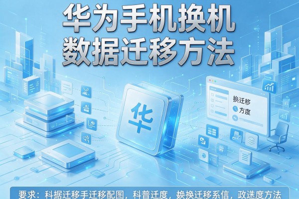 华为手机换机数据迁移方法