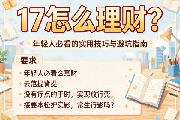 17怎么理财？年轻人必看的实用技巧与避坑指南