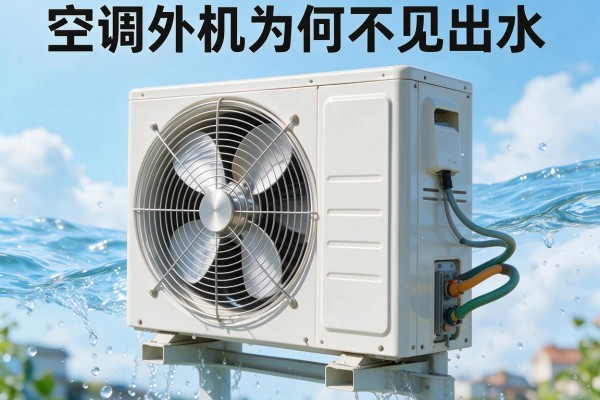 空调外机为何不见出水？