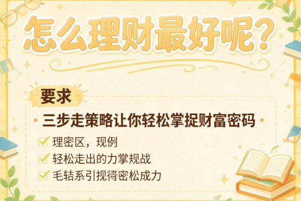怎么理财最好呢？三步走策略让你轻松掌握财富密码