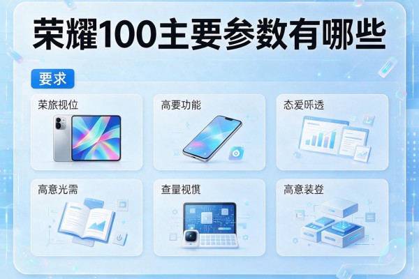 荣耀100主要参数有哪些？