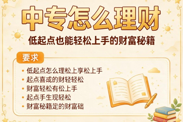 中专怎么理财：低起点也能轻松上手的财富秘籍