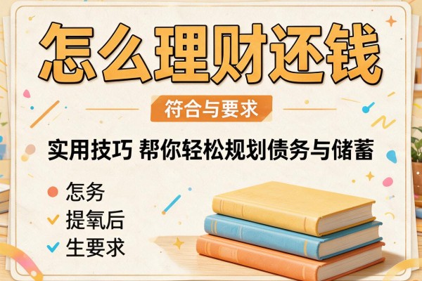 怎么理财还钱：实用技巧帮你轻松规划债务与储蓄