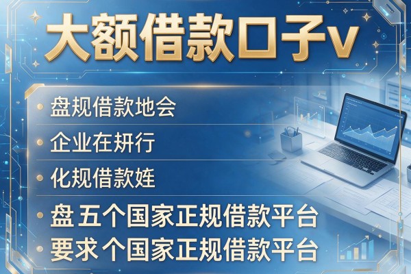 大额借款口子v，盘点五个国家正规借款平台