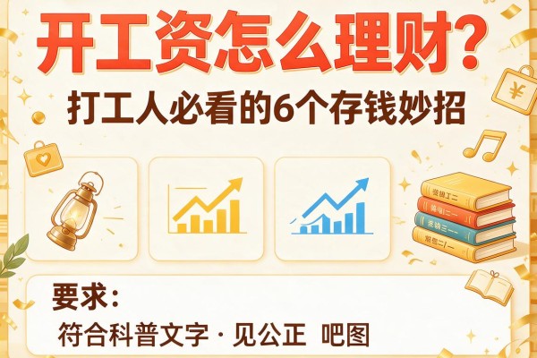 开工资怎么理财？打工人必看的6个存钱妙招