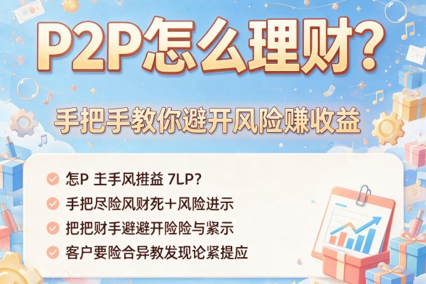 P2P怎么理财？手把手教你避开风险赚收益