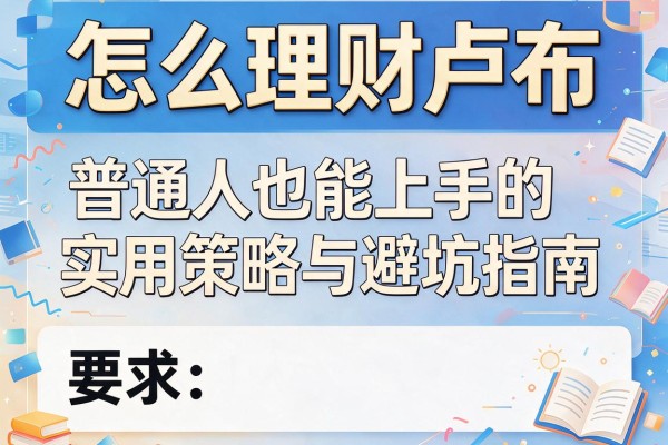 怎么理财卢布：普通人也能上手的实用策略与避坑指南