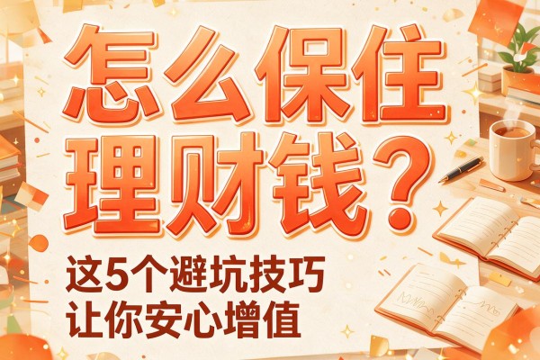 怎么保住理财钱？这5个避坑技巧让你安心增值
