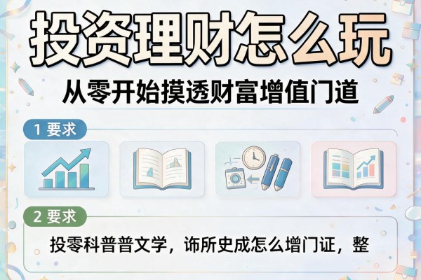 投资理财怎么玩:从零开始摸透财富增值门道