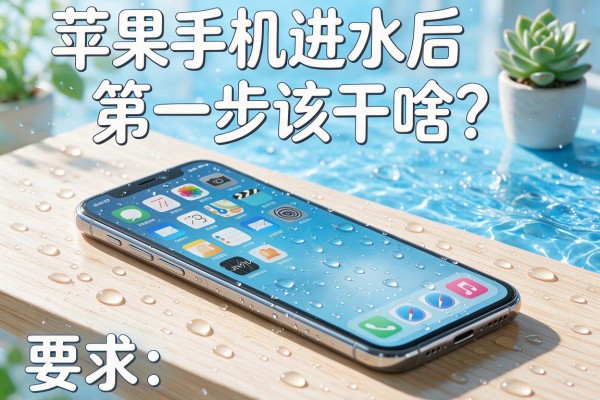 苹果手机进水后第一步该干啥？