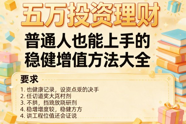 五万投资理财：普通人也能上手的稳健增值方法大全
