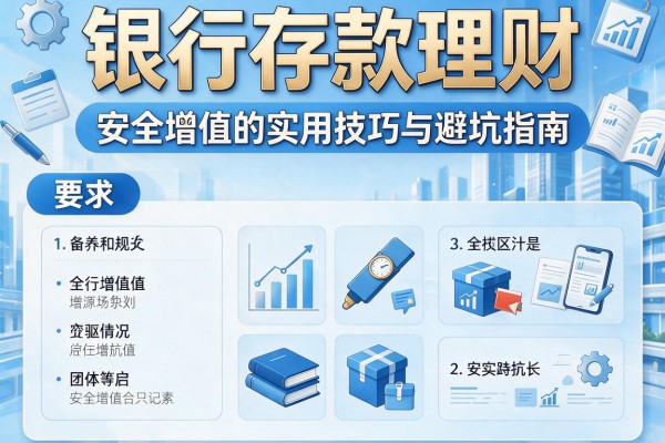 银行存款理财：安全增值的实用技巧与避坑指南