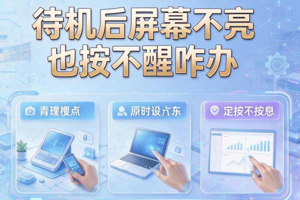 待机后屏幕不亮也按不醒咋办