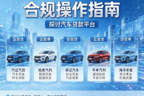 合规操作指南，探讨五款汽车贷款平台