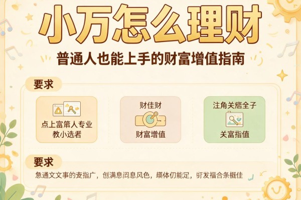 小万怎么理财：普通人也能上手的财富增值指南