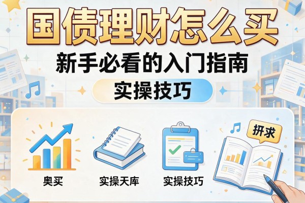 国债理财怎么买：新手必看的入门指南与实操技巧