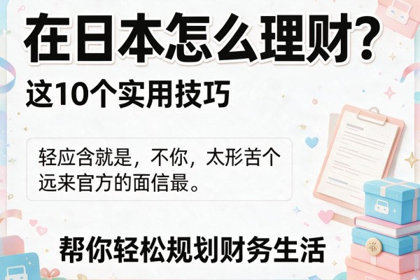 在日本怎么理财？这10个实用技巧帮你轻松规划财务生活