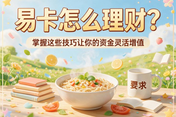 易卡怎么理财？掌握这些技巧让你的资金灵活增值