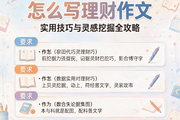 怎么写理财作文：实用技巧与灵感挖掘全攻略