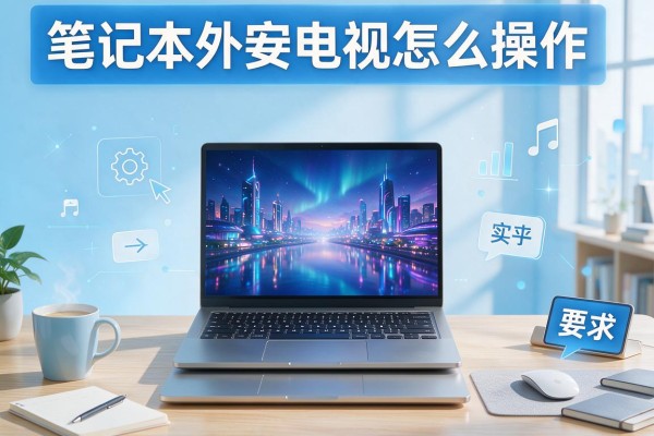 笔记本外接电视怎么操作?