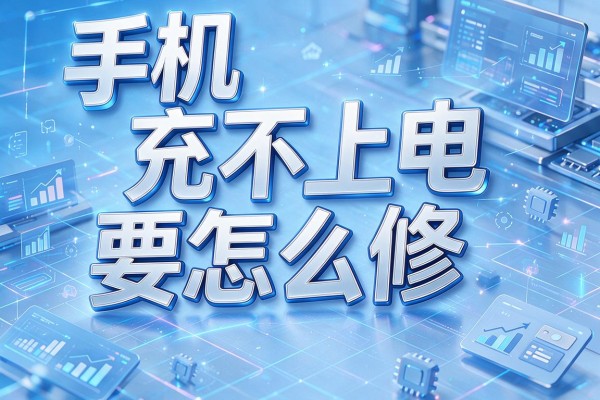 手机充不上电要怎么修？