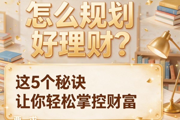 怎么规划好理财？这5个秘诀让你轻松掌控财富