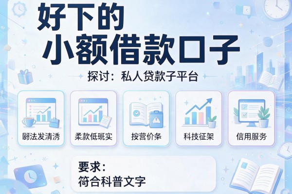 好下的小额借款口子，探讨五款私人贷款平台