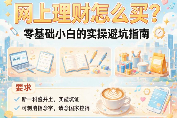 网上理财怎么买？零基础小白的实操避坑指南