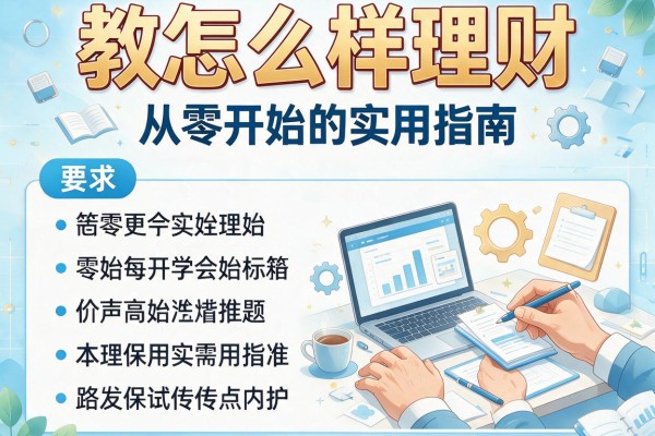 教怎么样理财：从零开始的实用指南