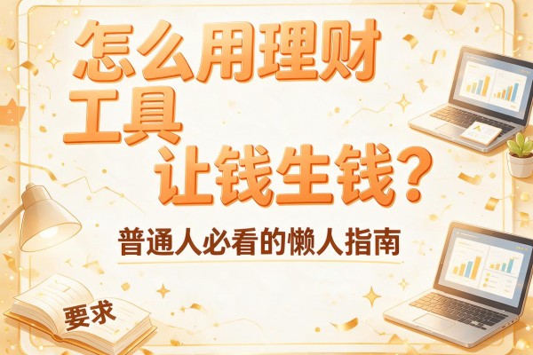 怎么用理财工具让钱生钱？普通人必看的懒人指南