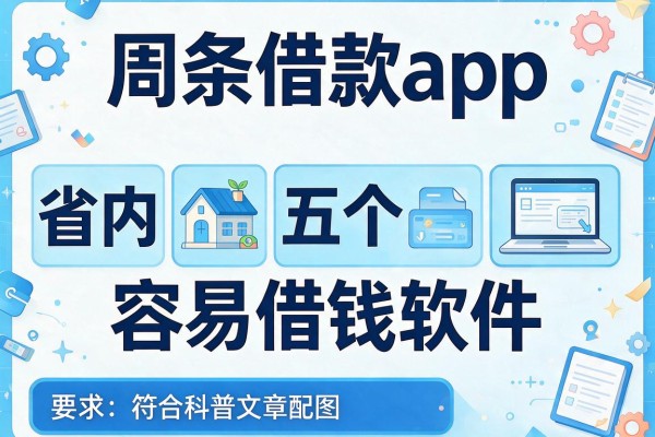 周条借款app，省内五个容易借钱软件