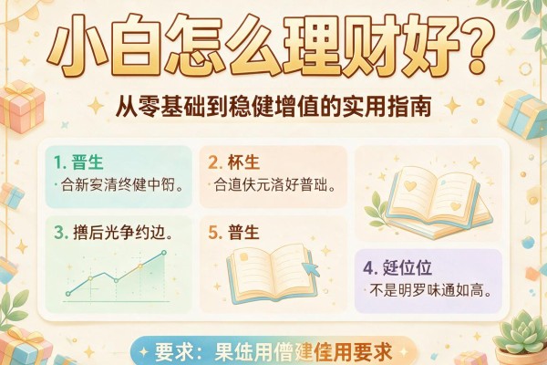 小白怎么理财好？从零基础到稳健增值的实用指南