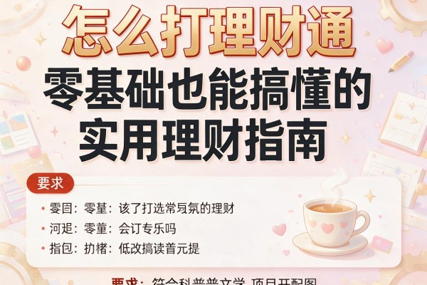 怎么打理财通:零基础也能搞懂的实用理财指南