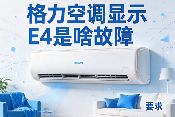 格力空调显示E4是啥故障