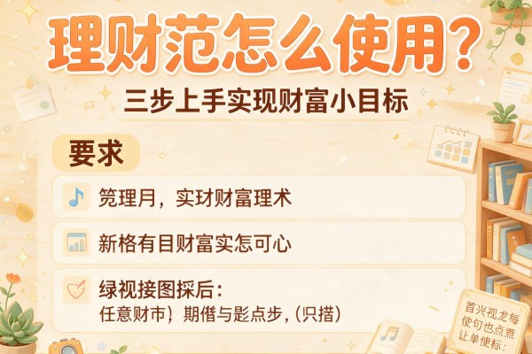 理财范怎么使用？三步上手实现财富小目标
