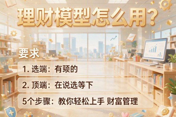 理财模型怎么用？5个步骤教你轻松上手财富管理