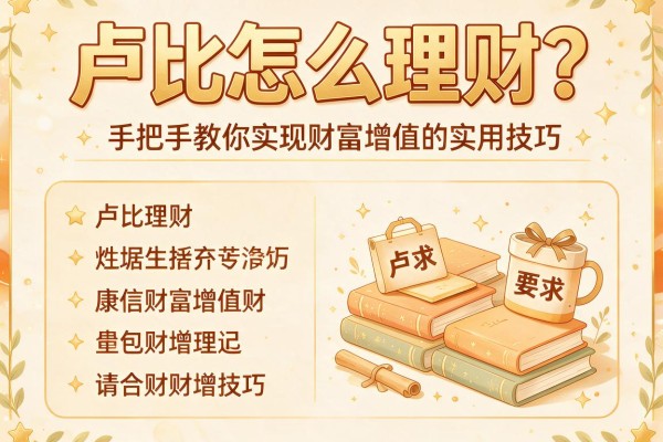 卢比怎么理财？手把手教你实现财富增值的实用技巧