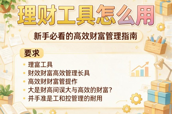 理财工具怎么用：新手必看的高效财富管理指南