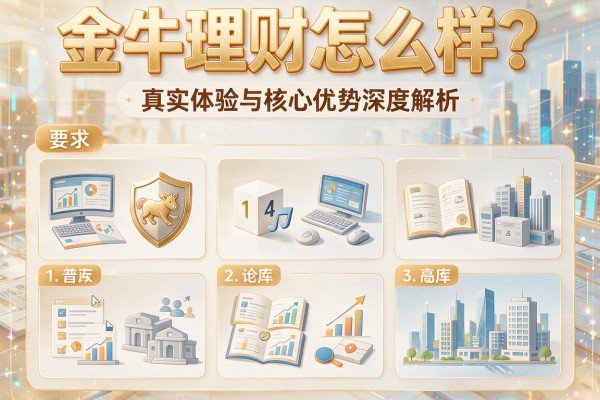 金牛理财怎么样？真实体验与核心优势深度解析