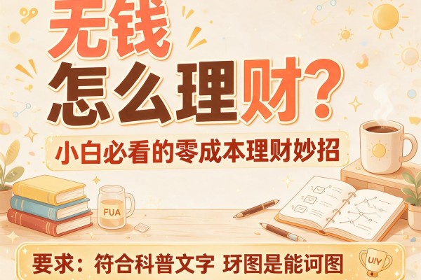 无钱怎么理财？小白必看的零成本理财妙招