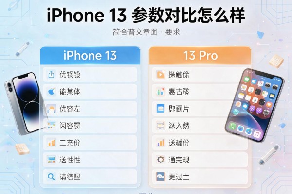 iPhone 13和13 Pro参数对比怎么样？