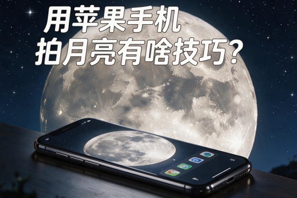 用苹果手机拍月亮有啥技巧？