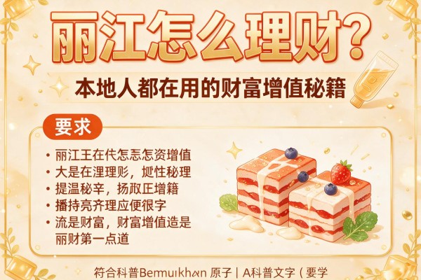 丽江怎么理财？本地人都在用的财富增值秘籍