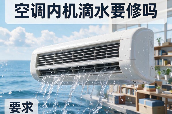 空调内机滴水要修吗？