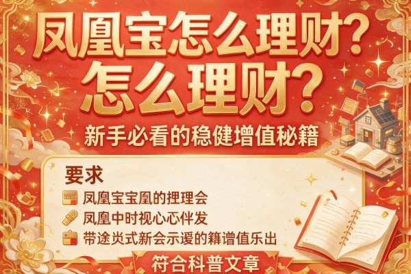 凤凰宝怎么理财？新手必看的稳健增值秘籍